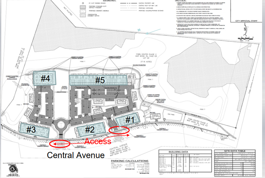 Central Landings site plan
